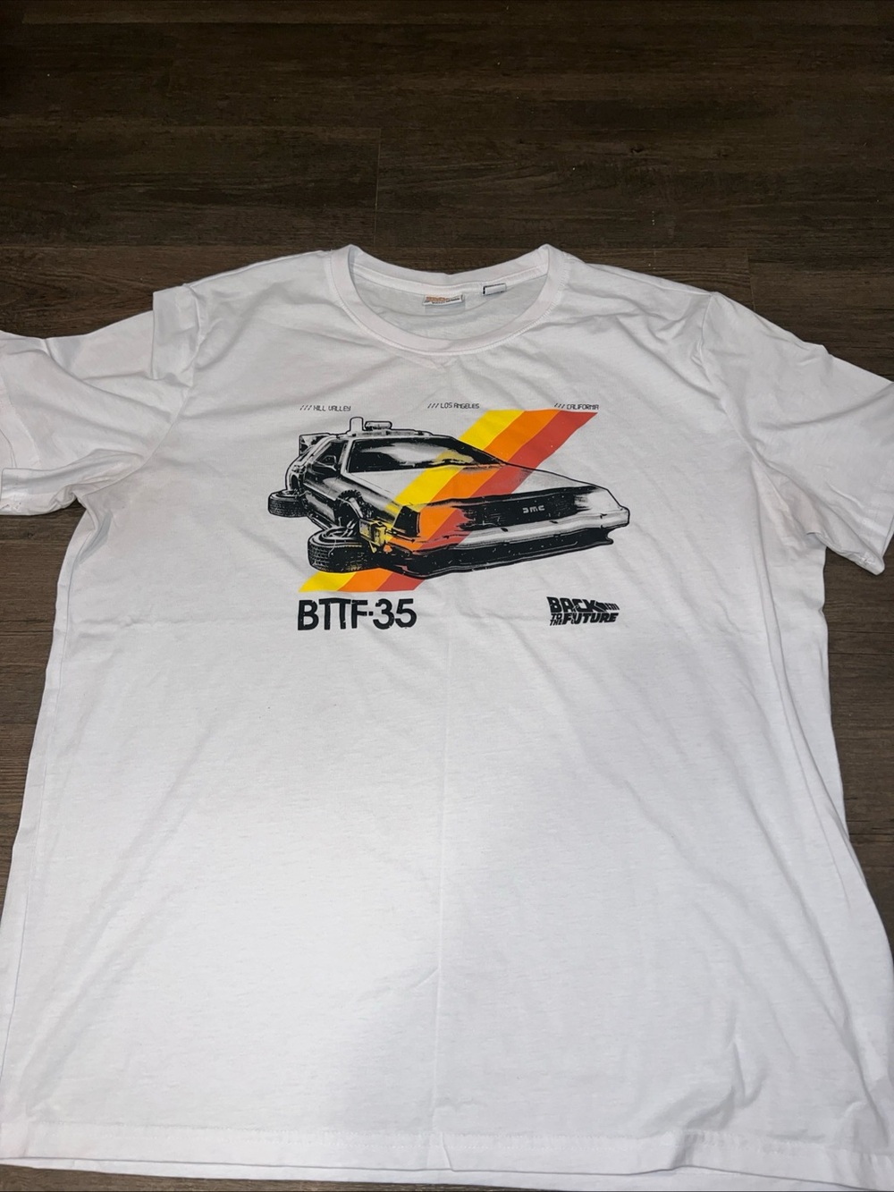 BACK TO THE FUTURE “BTTF-35” GRAPHIC TEE SIZE - XL